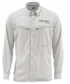 Clothing Simms Men'S Bugstopper Intruder Bicomp L/S Shirt Sfs Logo