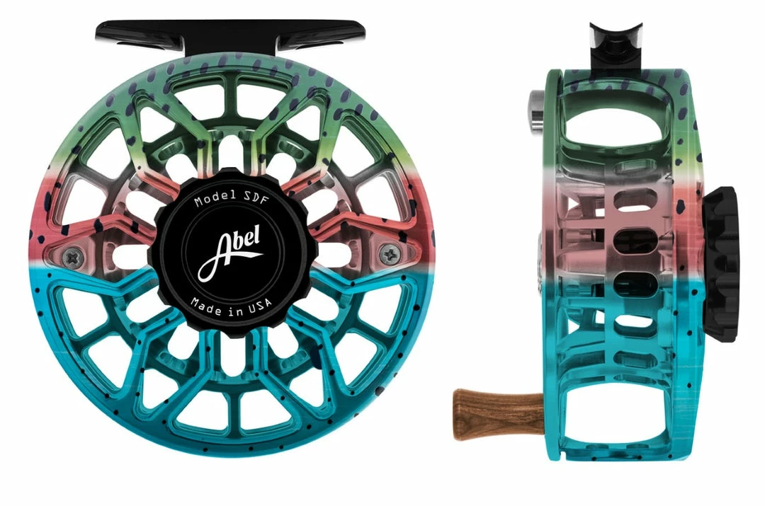Abel Sdf 6/7 Reel - Ported In Fish Graphics Reels 16 Abel Sdf 6/7 Reel - Ported In Fish Graphics Reels