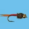 Flies Solitude Bead Copper Nymph (Bn052) 6-Pack