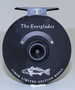 Tibor Limited Edition Everglades Reel Redfish - Matte Black Reels