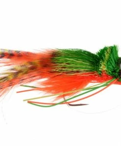 Catch Fly Fishing Flies Catch Swimming Frog Orange Belly 3-Pack