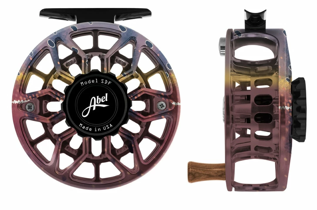 Abel Sdf 6/7 Reel - Ported In Fish Graphics Reels 20 Abel Sdf 6/7 Reel - Ported In Fish Graphics Reels