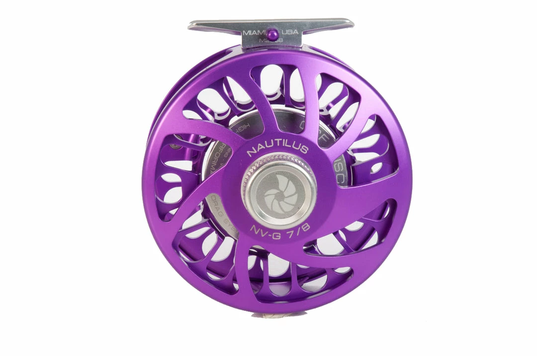 Nautilus Nv-G Limited Edition Fly Reel - Lavender 7 Nautilus Nv-G Limited Edition Fly Reel - Lavender