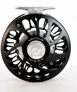 Nautilus Custom Nv-G Fly Reel Black-Silver Reels