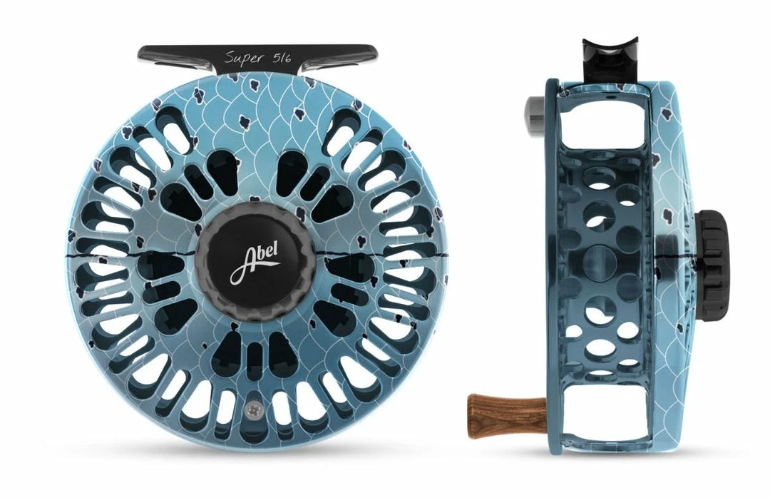 Reels Abel Super 5/6 Reel - Ported In Fish Graphics 3 Reels Abel Super 5/6 Reel - Ported In Fish Graphics