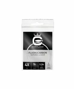 Lines Cortland Fluorocarbon Tapered Leader 9ft