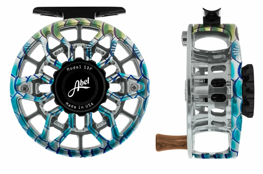 Abel Sdf 6/7 Reel - Ported In Fish Graphics Reels 18 Abel Sdf 6/7 Reel - Ported In Fish Graphics Reels