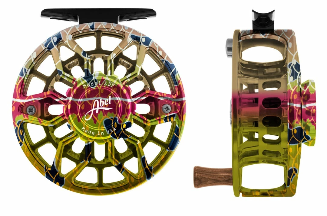 Abel Sdf 6/7 Reel - Ported In Fish Graphics Reels 14 Abel Sdf 6/7 Reel - Ported In Fish Graphics Reels