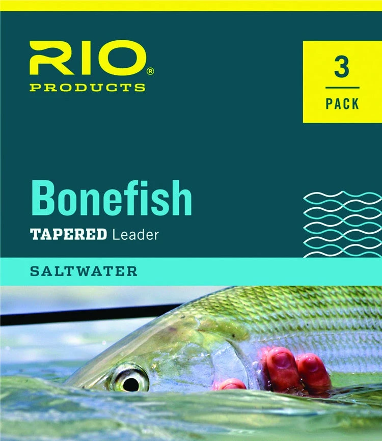 Rio Bonefish Leader 3-Pack 3 Rio Bonefish Leader 3-Pack