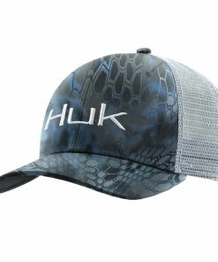 Huk Kryptek Logo Trucker Cap - Closeout Clothing
