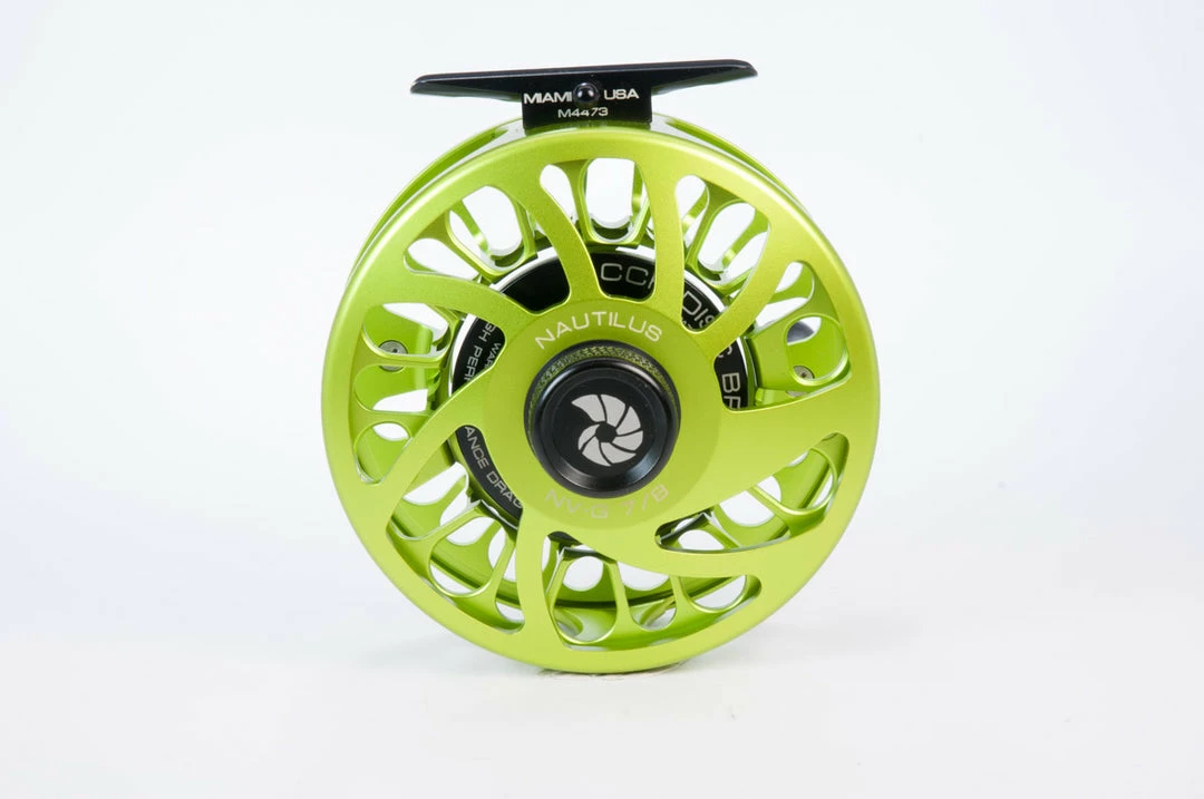 Nautilus Nv-G Limited Edition Fly Reel - Key Lime Reels 12 Nautilus Nv-G Limited Edition Fly Reel - Key Lime Reels