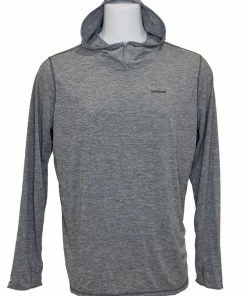 STC LOGO Patagonia Men's Tropic Comfort Hoody II SFS Travel Logo Clothing