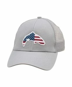 Clothing Simms Small Fit Usa Trout Trucker - Closeout