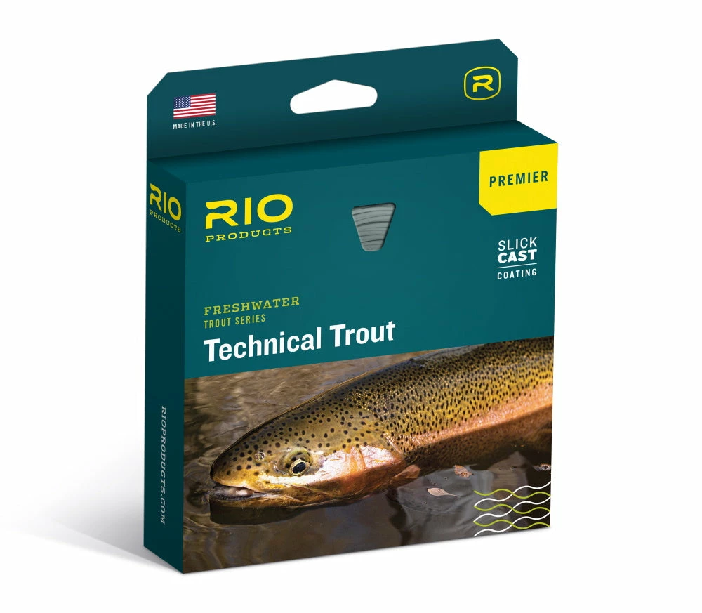 Rio Technical Trout Fly Line With Slickcast 3 Rio Technical Trout Fly Line With Slickcast