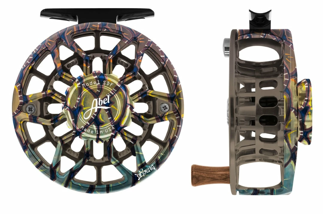 Abel Sdf 4/5 Reel - Ported In Fish Graphics Reels 11 Abel Sdf 4/5 Reel - Ported In Fish Graphics Reels
