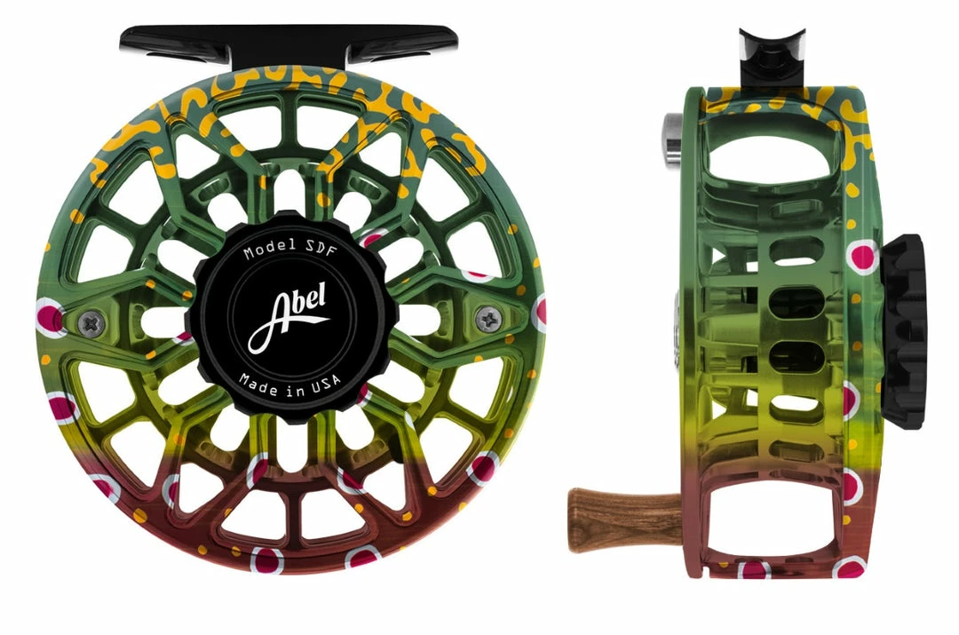 Abel Sdf 6/7 Reel - Ported In Fish Graphics Reels 5 Abel Sdf 6/7 Reel - Ported In Fish Graphics Reels