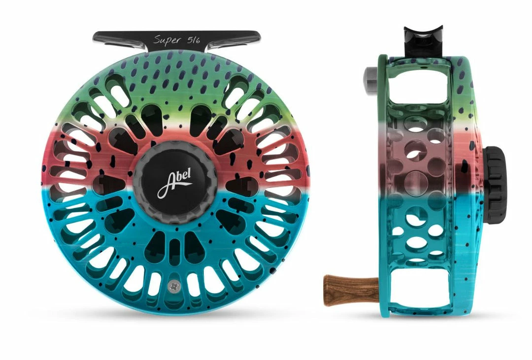 Reels Abel Super 5/6 Reel - Ported In Fish Graphics 19 Reels Abel Super 5/6 Reel - Ported In Fish Graphics