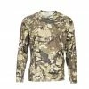 Clothing Simms Men's Solarflex L/S Crewneck - Print