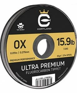 Cortland Ultra Premium Fluorocarbon Tippet 30yd Lines