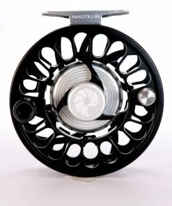 Nautilus Custom Nv-G Fly Reel Black-Silver Reels