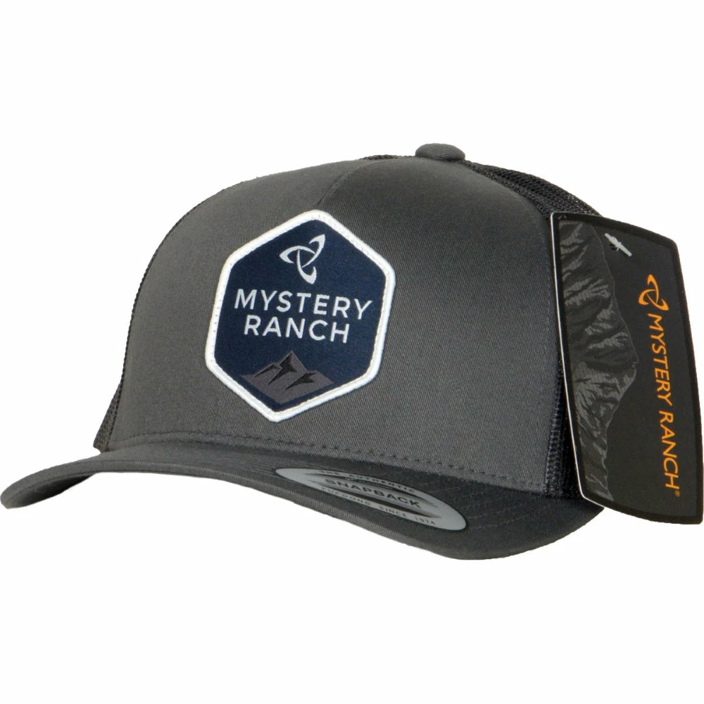 Mystery Ranch Hexagon Trucker Hat Clothing 4 Mystery Ranch Hexagon Trucker Hat Clothing