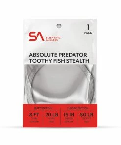 Scientific Anglers Absolute Predator Toothy Fish Stealth Leader