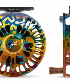 Abel Super 4/5 Reel - Ported In Fish Graphics Reels