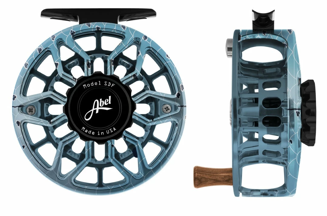 Abel Sdf 6/7 Reel - Ported In Fish Graphics Reels 3 Abel Sdf 6/7 Reel - Ported In Fish Graphics Reels