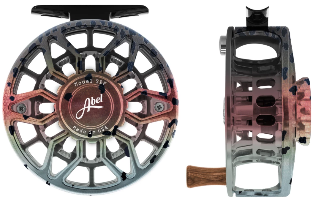 Abel Sdf 6/7 Reel - Ported In Fish Graphics Reels 23 Abel Sdf 6/7 Reel - Ported In Fish Graphics Reels