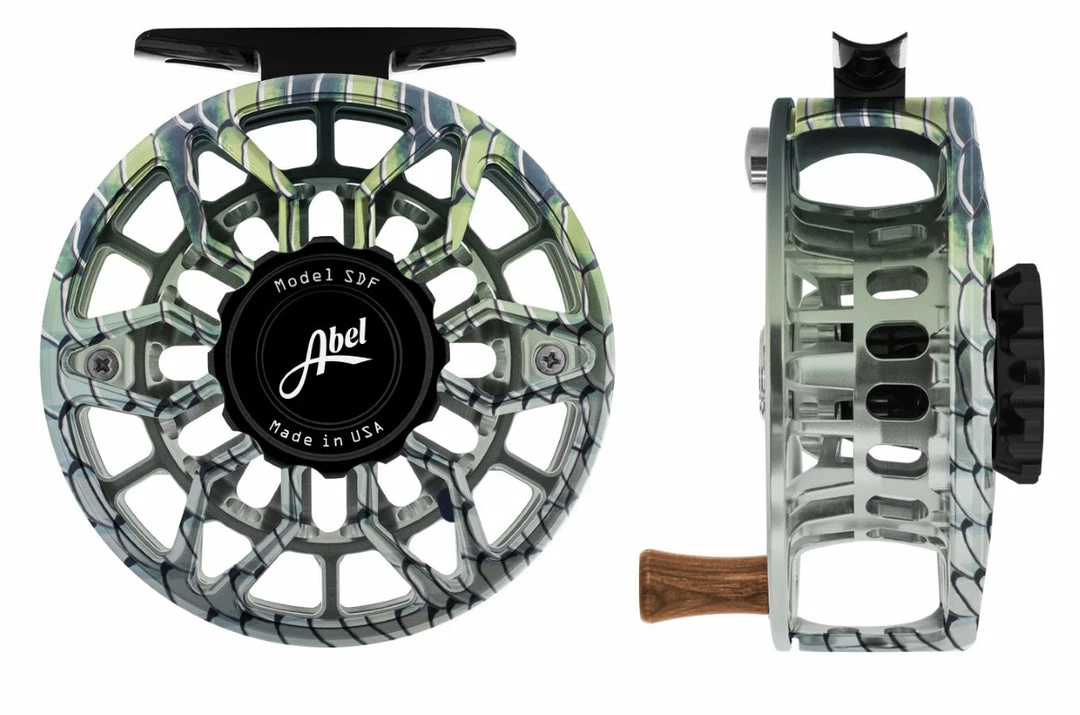 Abel Sdf 4/5 Reel - Ported In Fish Graphics Reels 4 Abel Sdf 4/5 Reel - Ported In Fish Graphics Reels