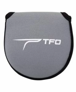 Temple Fork TFO Gray Neoprene Reel Case