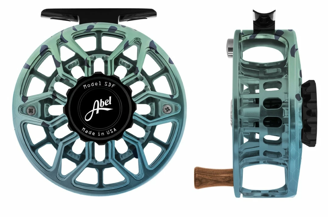 Abel Sdf 6/7 Reel - Ported In Fish Graphics Reels 7 Abel Sdf 6/7 Reel - Ported In Fish Graphics Reels