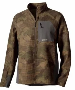 Orvis Men'S Pro Lt Softshell Pullover Clothing