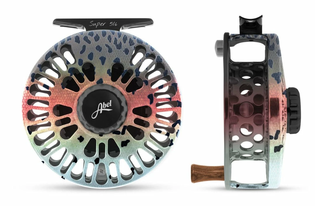 Reels Abel Super 5/6 Reel - Ported In Fish Graphics 18 Reels Abel Super 5/6 Reel - Ported In Fish Graphics