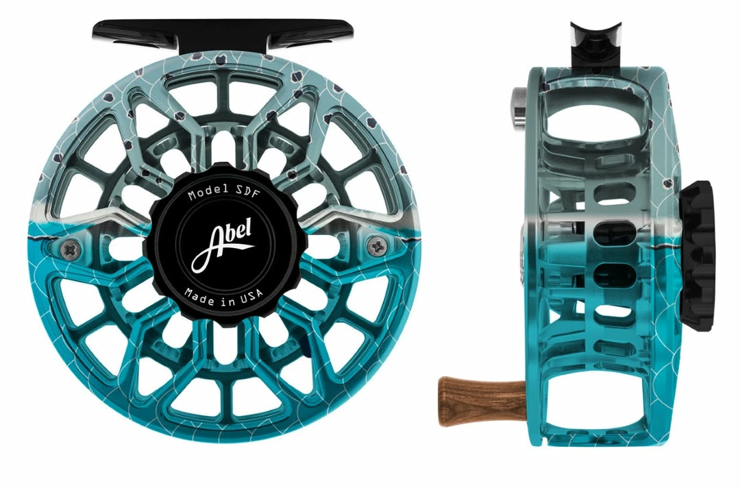 Abel Sdf 6/7 Reel - Ported In Fish Graphics Reels 8 Abel Sdf 6/7 Reel - Ported In Fish Graphics Reels