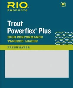 Rio Powerflex Plus Leader 9ft - 3 Pack