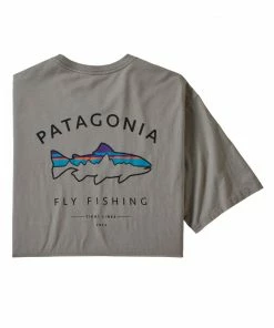 Patagonia Men'S Framed Fitz Roy Trout Organic Tee