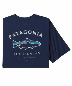 Patagonia Men'S Framed Fitz Roy Trout Organic Tee