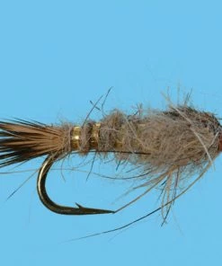 Solitude Hare'S Ear Nymph - Natural (N070nt) 6-Pack