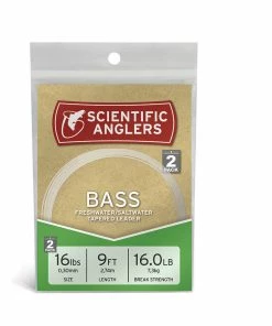 Scientific Anglers Bass Nylon Leader - 2 Pack