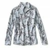 Orvis Drirelease Camo Quarter-Zip Casting Shirt - Closeout Clothing