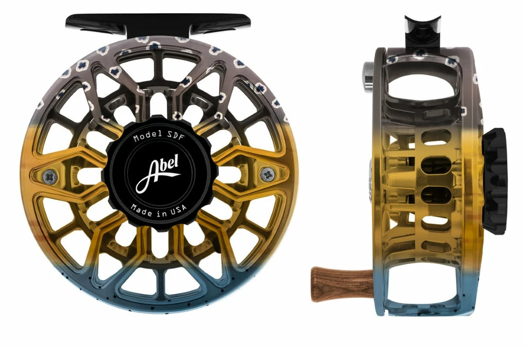 Abel Sdf 6/7 Reel - Ported In Fish Graphics Reels 19 Abel Sdf 6/7 Reel - Ported In Fish Graphics Reels