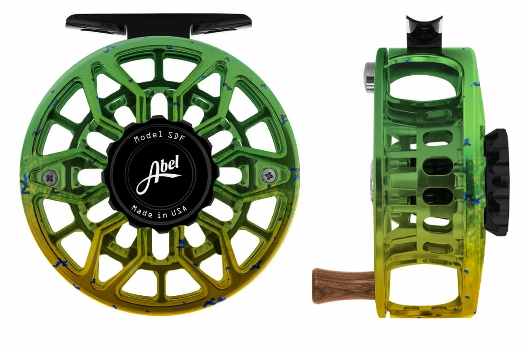 Abel Sdf 6/7 Reel - Ported In Fish Graphics Reels 15 Abel Sdf 6/7 Reel - Ported In Fish Graphics Reels