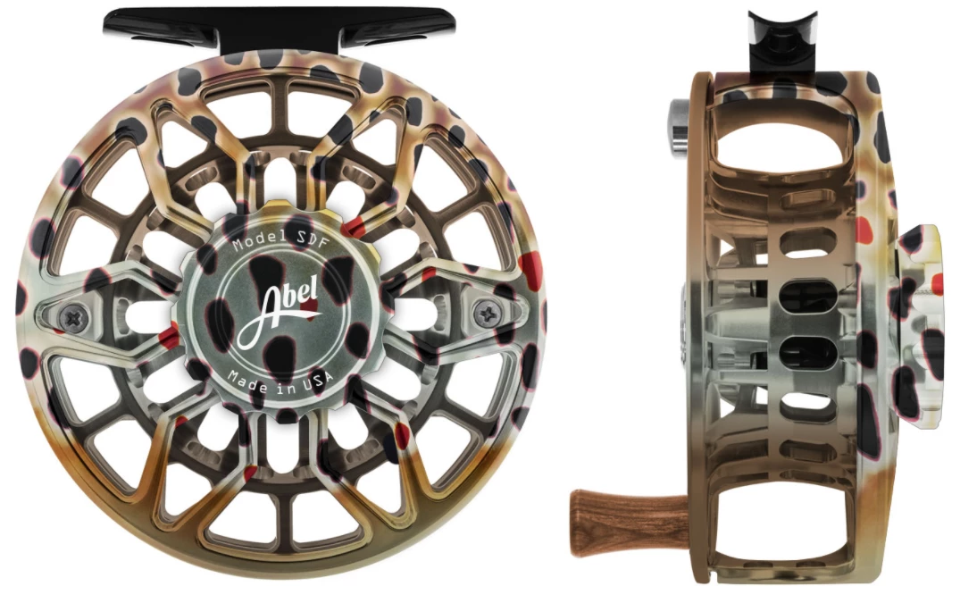 Abel Sdf 6/7 Reel - Ported In Fish Graphics Reels 22 Abel Sdf 6/7 Reel - Ported In Fish Graphics Reels