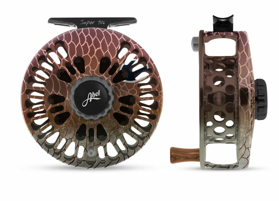 Reels Abel Super 5/6 Reel - Ported In Fish Graphics 20 Reels Abel Super 5/6 Reel - Ported In Fish Graphics